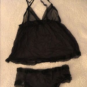 See through pj/lingerie set. Never worn. Size 4/6.